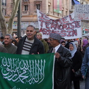 Solidarité Gaza Marseille 3 janvier 2009