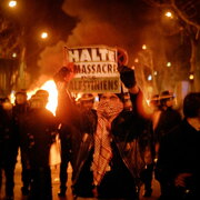 Manifestation en soutien au peuple palestinien 03 janvier 2009