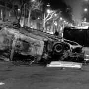 Violences fin de manif Paris