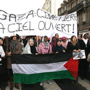 manif Palestine Le Havre 17 janvier