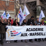 Manif Éducation Marseille 17/01/09