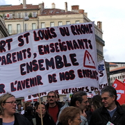 Manif Éducation Marseille 17/01/09