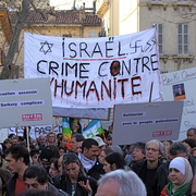 Manif Gaza Marseille 17 janv. 09