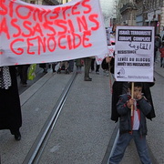 Manif Gaza Marseille 17 janv. 09