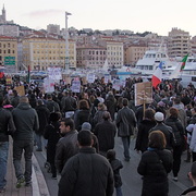 Manif Gaza Marseille 17 janv. 09