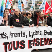 Manif éducation 17 janvier 2009 à Paris