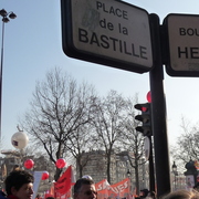 Manifestation Paris 29 Janvier 2009