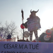 Manifestation Paris 29 Janvier 2009