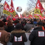 Manifestation Paris 29 Janvier 2009
