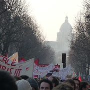 Manifestation Paris 29 Janvier 2009