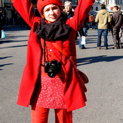 Une tâche rouge