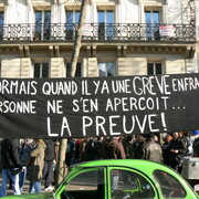 Manifestation parisienne. 29 Janvier 2009