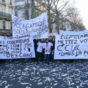 Manifestation Parisienne. 29 janvier 2009