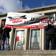 Manif Cabaret électric Le Havre 14 2 09