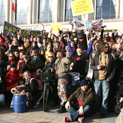 Manif Cabaret électric Le Havre 14 2 09