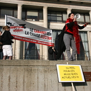 Manif Cabaret électric Le Havre 14 2 09