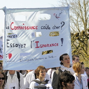 manif chartres 19 mars 2009