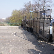 barrage policier route du Rhin