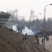 incidents rue du port du Rhin
