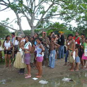 FSM groupe d'indiens dans la foule