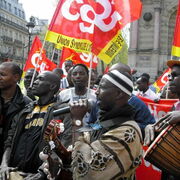 Rassemblement CGT sans papiers - Paris 15/04/0909