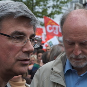 Patrick Le Hyaric et Francis Wurtz