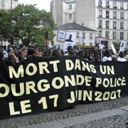 27 juin 2009 Marche pour Lamine Dieng