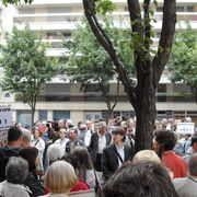 Rassemblement de soutien à la Librairie résistances