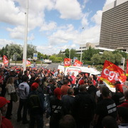 Nanterre Manifestation Goodyear  17072009