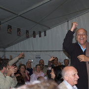 ambiance au stand de la Corse