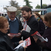 François Delapierre et Tilia Mézières sa suppléante