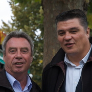 David Douillet, candidat UMP et son suppléant, joël Regnault