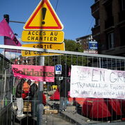 Chantier occupé porte des Lilas