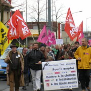 Départ de la Place de la Liberté