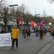 Cortège Place de la Liberté