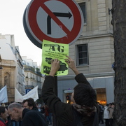 Interdit de tourner à droite