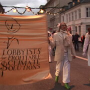 Copenhague, manif de droite