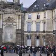 Rennes, place de la mairie