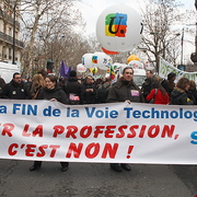 Manif fonction publique 21 janvier 2010