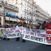 Manif fonction publique 21 janvier 2010