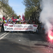 banderole Solidaires
