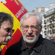 P. Marsaleix (FSU) et J.-F. Bolzinger (CGT)