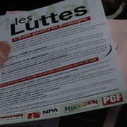 Tract "les luttes"