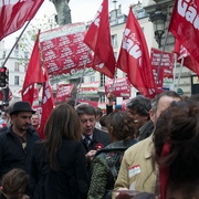 Jean-Luc Mélenchon sous les drapeaux