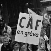 Caen, CAF en grève