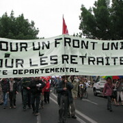 front uni pour les retraites
