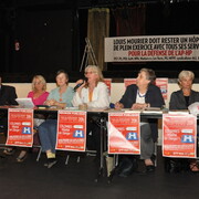 Réunion publique pour la défense de l'hôpital de Colombes