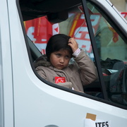 Jeune manifestante