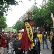 Les babayagas Marche Mondiale Femmes 12 juin 2010 Paris