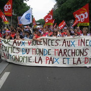 CGT 13 Marche Mondiale Femmes 12 juin 2010 Paris